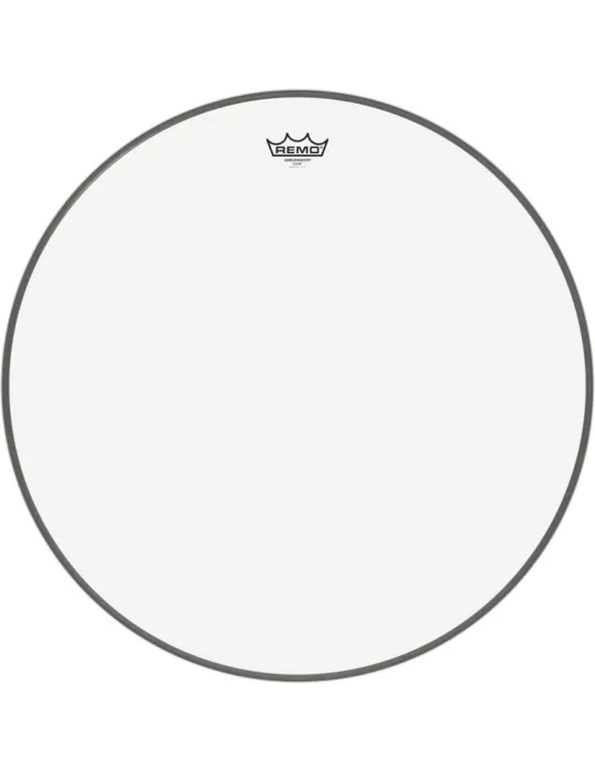  REMO BR-1324-00 24" Ambassador Clear Bass Drum Head|MusicGoodDeal 