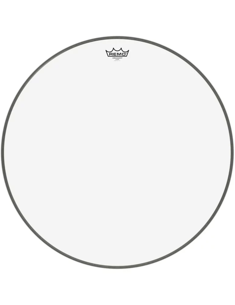  REMO BR-1326-00 26" Ambassador Clear Bass Drum Head|MusicGoodDeal 