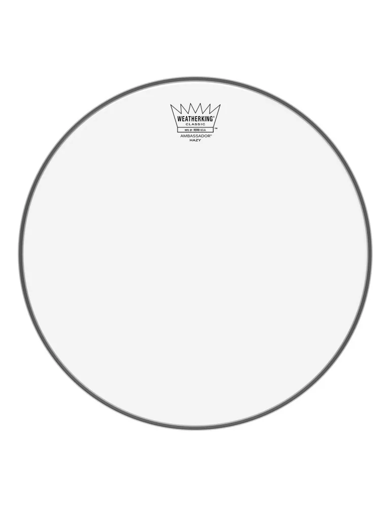  REMO CL-0113-SA 13" Ambassador Hazy snare drumhead for vintage and custom snare drum (Classic Fit)|MusicGoodDeal 