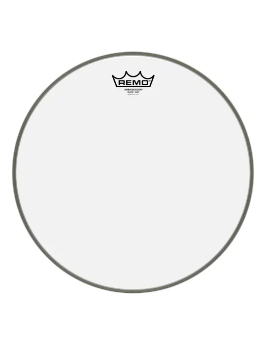  REMO SA-0314-00 Parche de timbre Ambassador de 14 "para caja de desfile|MusicGoodDeal 