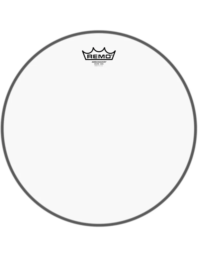  REMO SA-0314-TD Parche de timbre Ambassador de 14 "para lazo de desfile|MusicGoodDeal 