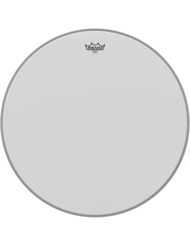  REMO BB-1224-00 24" Emperor Smooth White bass drum head|MusicGoodDeal 