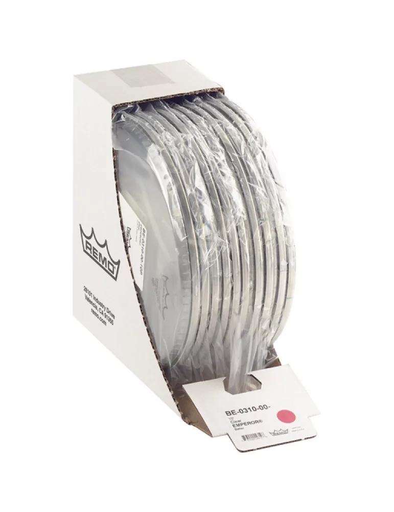  REMO BE-0314-00-10P 14" Emperor clear tom/ snare/ floortom head|MusicGoodDeal 