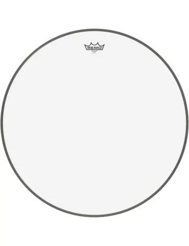  REMO BB-1324-00 24" Emperor Clear Bass Drum Head|MusicGoodDeal 
