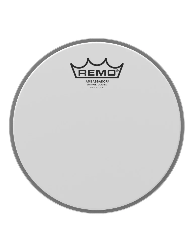  REMO VA-0108-00 8" Vintage-A Ambassador coated Tom head|MusicGoodDeal 