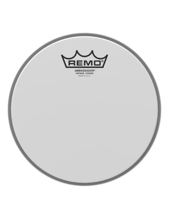  REMO VA-0108-00 8" Vintage-A Ambassador coated Tom head|MusicGoodDeal 