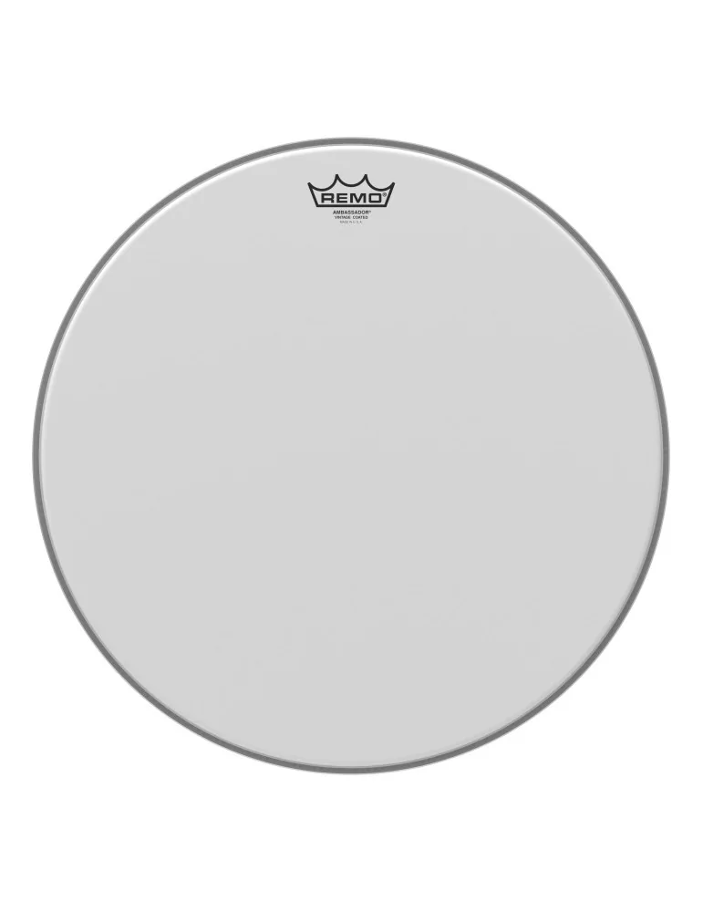  REMO VA-0118-00 18" Vintage-A Ambassador Coated Tom/Floortom head|MusicGoodDeal 