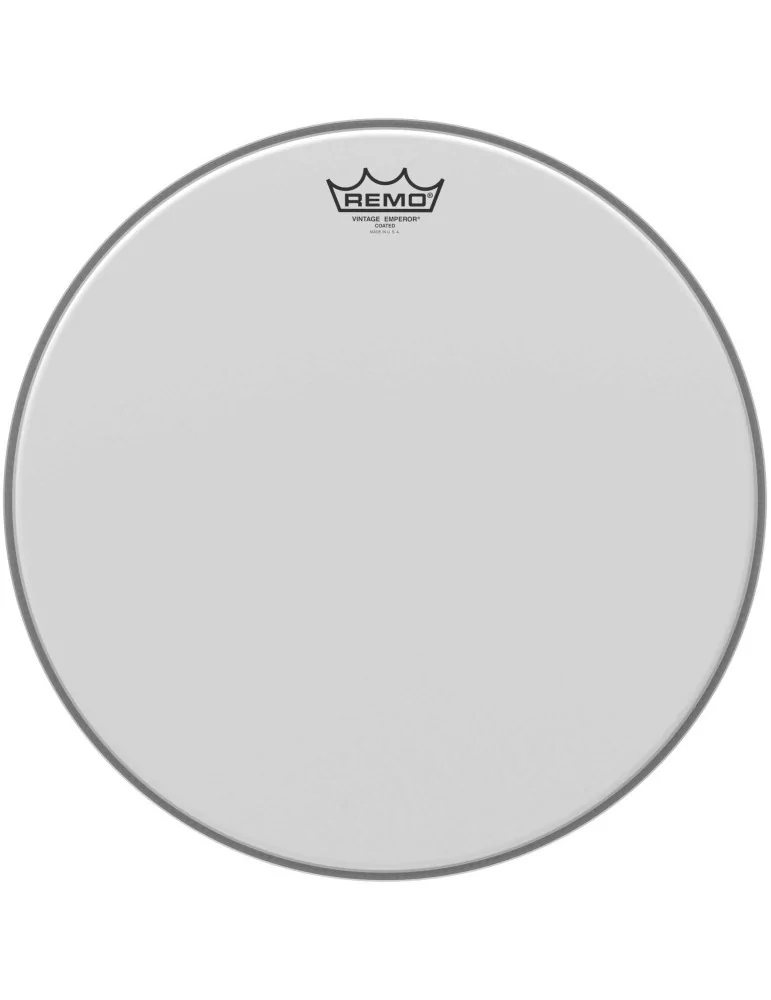  REMO VE-0116-00 Cabeza de emperador vintage pulida con chorro de arena de 16 "para Tom / Tom en pies|MusicGoodDeal 