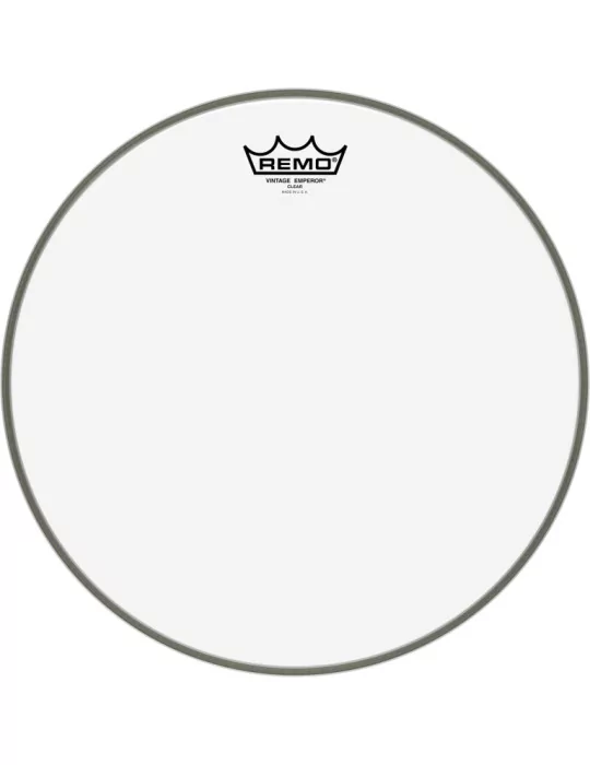  REMO VE-0314-00 14" Vintage Emperor clear tom/snare/floortom head|MusicGoodDeal 