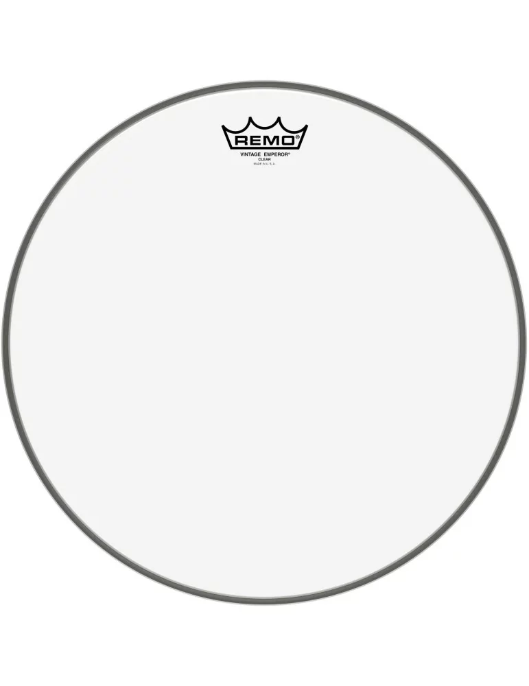  REMO VE-0315-00 15" Vintage Emperor clear tom/snare/floortom head|MusicGoodDeal 