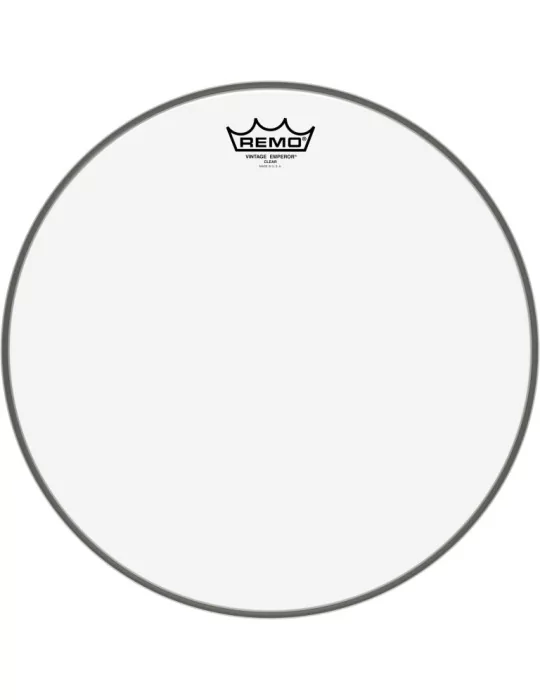  REMO VE-0315-00 15" Vintage Emperor clear tom/snare/floortom head|MusicGoodDeal 