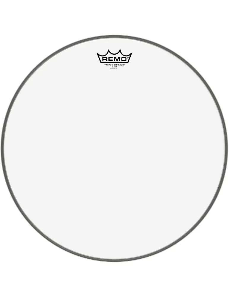  REMO VE-0316-00 16" Vintage Emperor clear snare/floortom head|MusicGoodDeal 