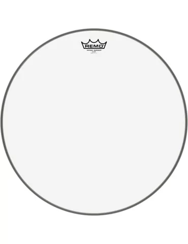  REMO VE-0318-00 18" Vintage Emperor clear floortom head|MusicGoodDeal 