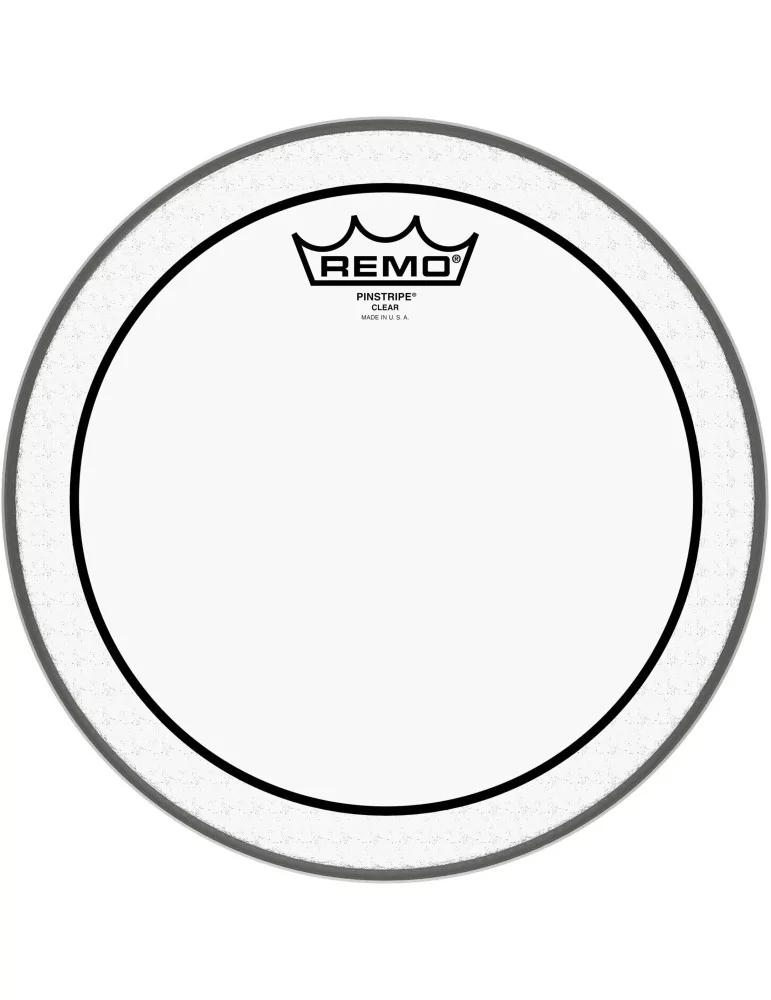  REMO PS-0310-00 10" Pinstripe Clear Tom/ Snare head|MusicGoodDeal 