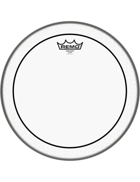  REMO PS-0313-00 Parche transparente de 13 "con raya diplomática para tom / caja|MusicGoodDeal 