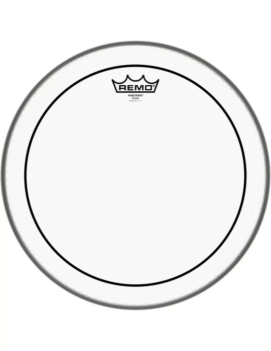  REMO PS-0314-00 14" Pinstripe Clear Tom/ Snare/ Floortom head|MusicGoodDeal 