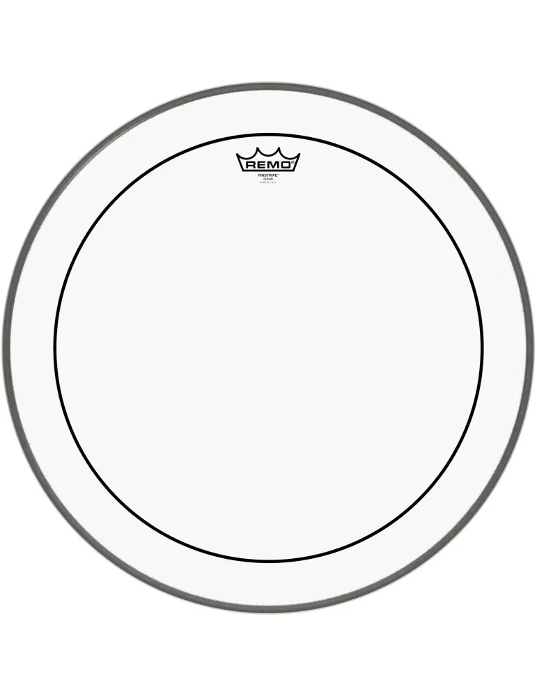  REMO PS-1320-00 Parche transparente de 20 "a rayas para bombo|MusicGoodDeal 