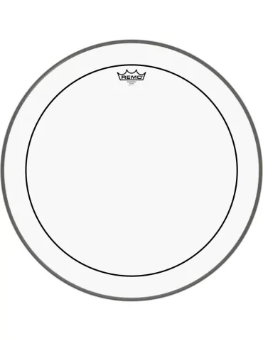  REMO PS-1322-00 22" Pinstripe Clear Bass Drum head|MusicGoodDeal 
