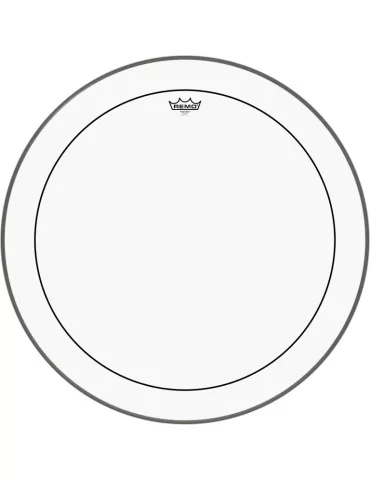  REMO PS-1328-00 28" Pinstripe Clear Bass Drum Head|MusicGoodDeal 