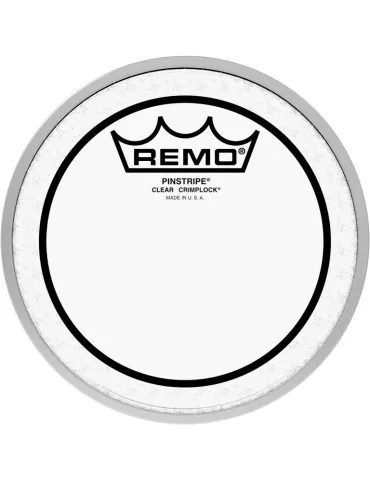  REMO PS-0306-MP 6" Pinstripe Clear Marching Tom head|MusicGoodDeal 