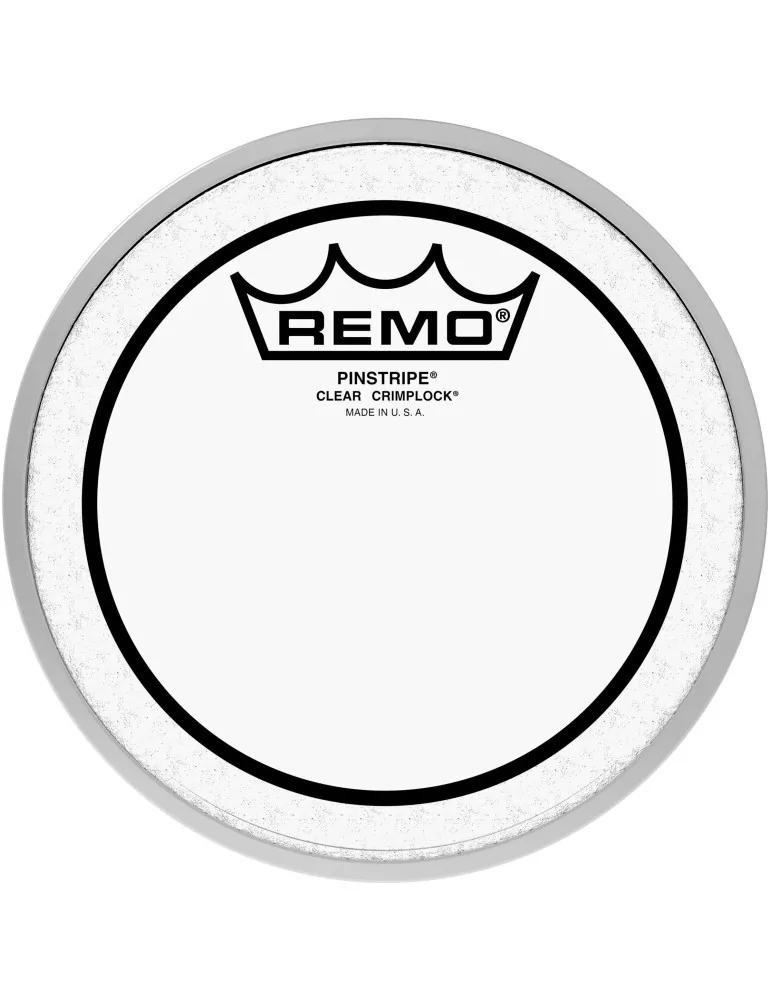  REMO PS-0306-MP 6" Pinstripe Clear Marching Tom head|MusicGoodDeal 