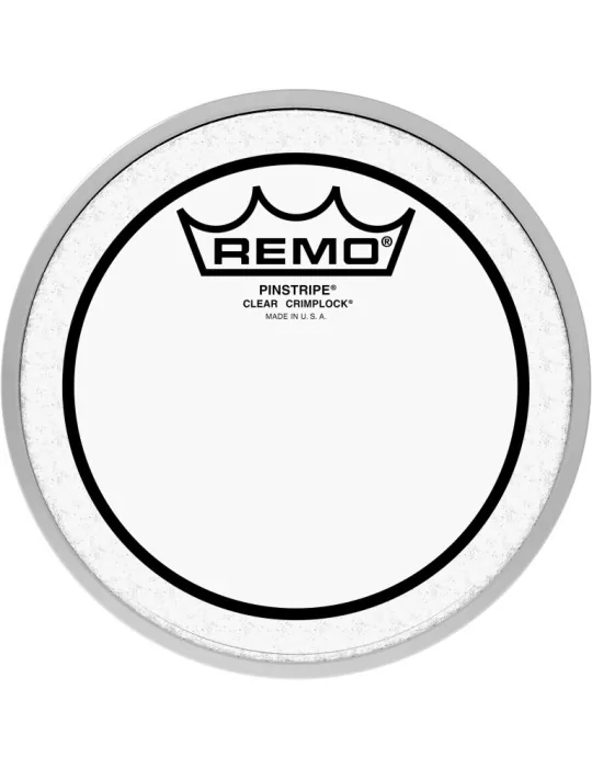  REMO PS-0306-MP 6" Pinstripe Clear Marching Tom head|MusicGoodDeal 