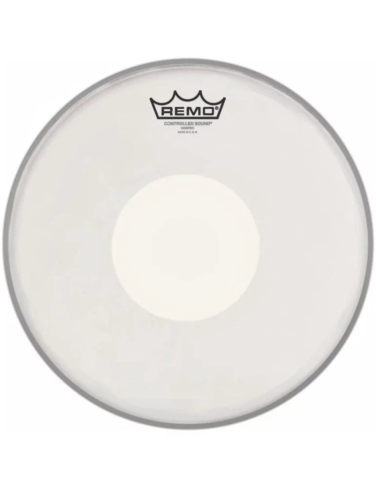  REMO CS-0114-00 14"CS BATTER COAT+WHT DOT BOTM|MusicGoodDeal 