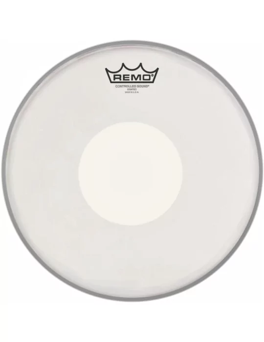  REMO CS-0114-00 14"CS BATTER COAT+WHT DOT BOTM|MusicGoodDeal 