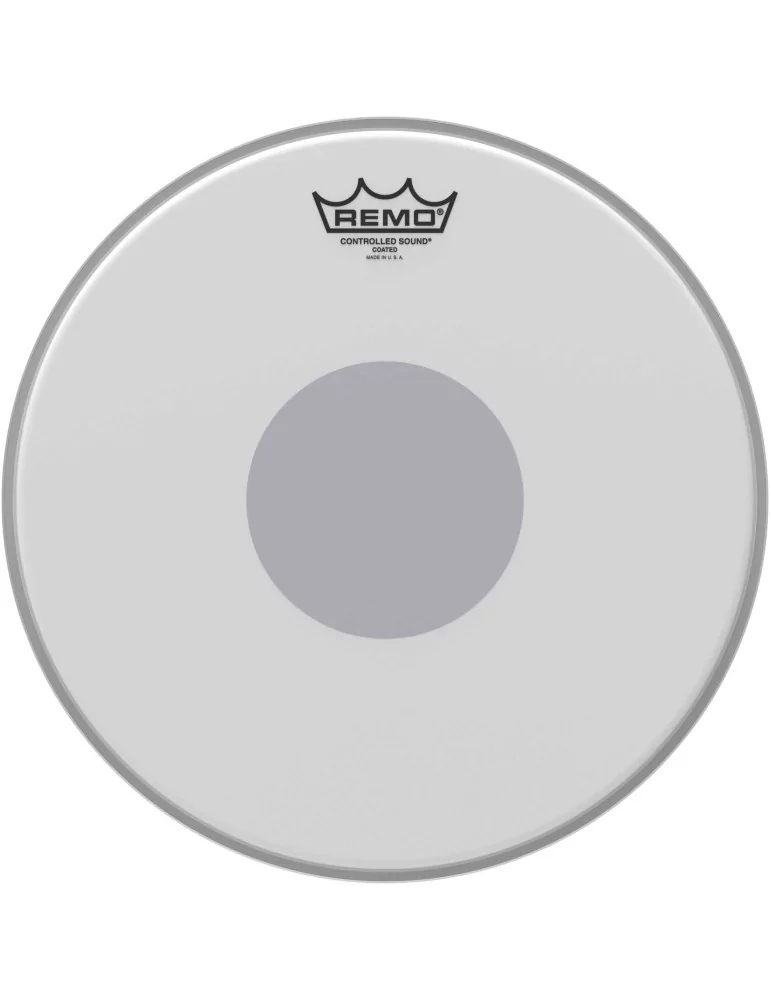  REMO CS-0113-10 13" CS Coated Snare head with black dot on the bottom|MusicGoodDeal 