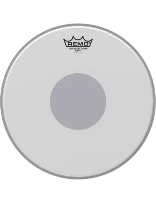  REMO CS-0113-10 13" CS Coated Snare head with black dot on the bottom|MusicGoodDeal 