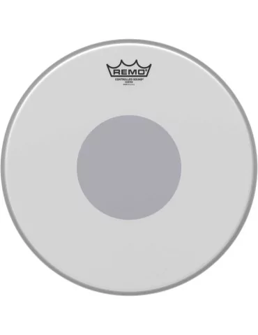  REMO CS-0114-10 14" CS Coated Snare head with black dot on the bottom|MusicGoodDeal 