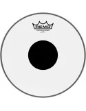  REMO CS-0310-10 10" CS Clear Tom/ Snare Head with black dot|MusicGoodDeal 