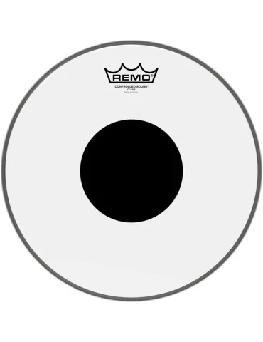  REMO CS-0312-10 12" CS Clear Tom/ Snare head with black dot|MusicGoodDeal 