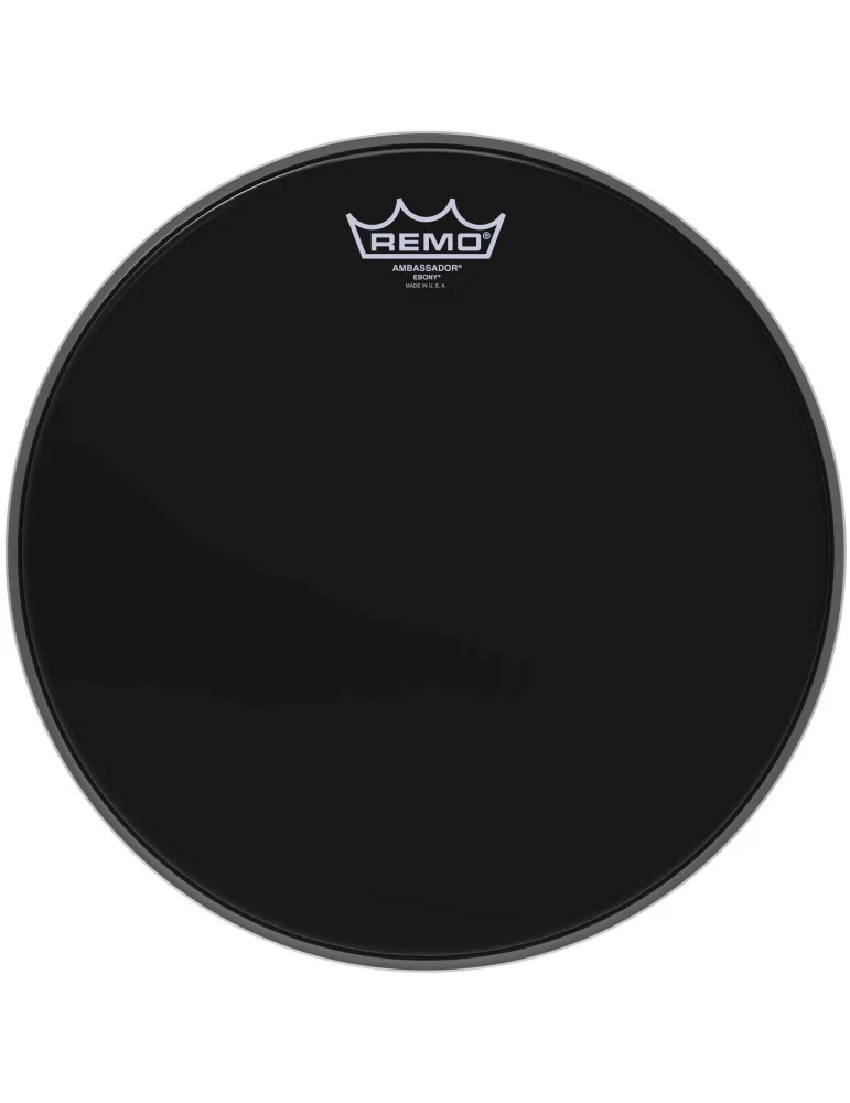  REMO ES-0013-00 13" Ebony Ambassador Tom/ Snare head|MusicGoodDeal 