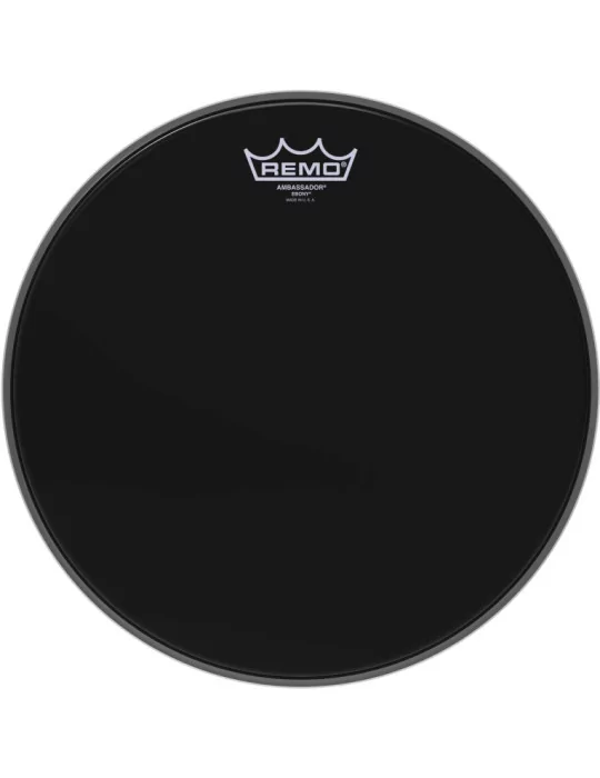  REMO ES-0013-00 13" Ebony Ambassador Tom/ Snare head|MusicGoodDeal 