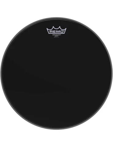  REMO ES-0014-00 14" Ebony Ambassador Tom/ Snare/ Floortom head|MusicGoodDeal 