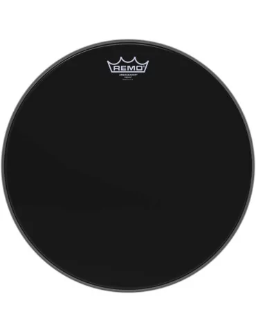 REMO ES-0015-00 15" Ebony Ambassador Tom/ Snare/ Floortom Head|MusicGoodDeal 