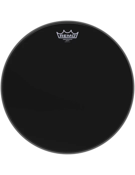  REMO ES-0015-00 Parche Ebony Ambassador 15 "para Tom / Snare drum / Tom en pies|MusicGoodDeal 
