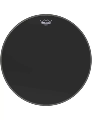  REMO ES-1020-00 20" Ebony Ambassador Bass Drum Head|MusicGoodDeal 