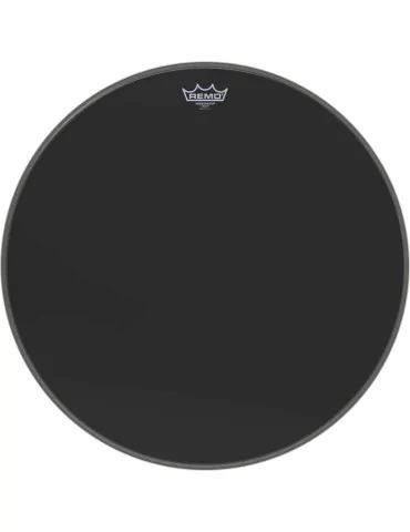  REMO ES-1022-00 22" Ebony Ambassador Bass Drum head|MusicGoodDeal 