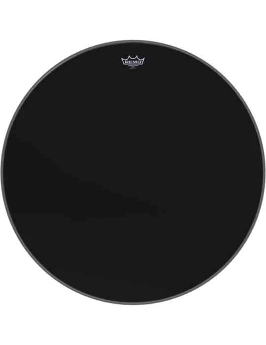  REMO ES-1028-00 28" Ebony Ambassador Bass Drum Head|MusicGoodDeal 