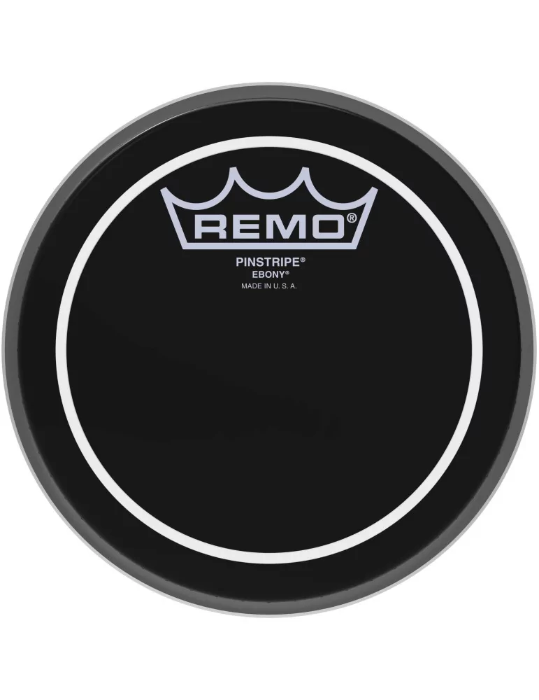  REMO ES-0606-PS 06" EBONY PINSTRIPE|MusicGoodDeal 