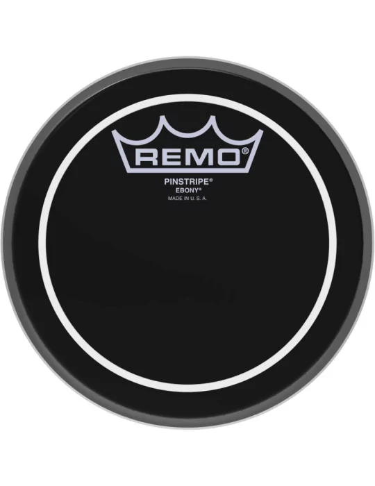  REMO ES-0606-PS 06" EBONY PINSTRIPE|MusicGoodDeal 