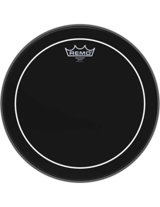  REMO ES-0613-PS 13" Ebony Pinstripe Tom/ Snare head|MusicGoodDeal 