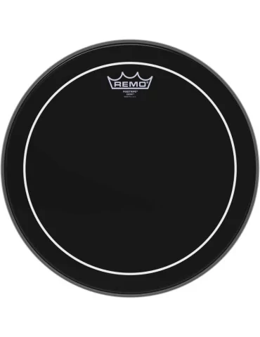  REMO ES-0614-PS 14" Ebony Pinstripe Tom/ Snare/ Floortom head|MusicGoodDeal 