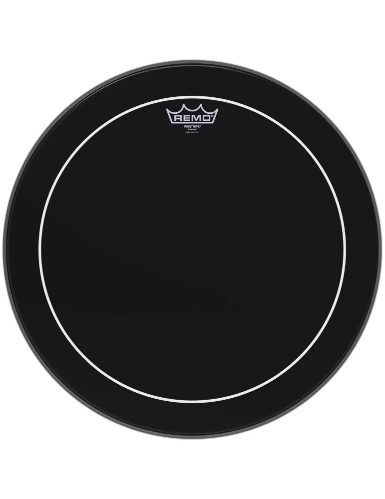  REMO ES-0618-PS Cabeza de rayas de ébano de 18 "para Tom en pies|MusicGoodDeal 