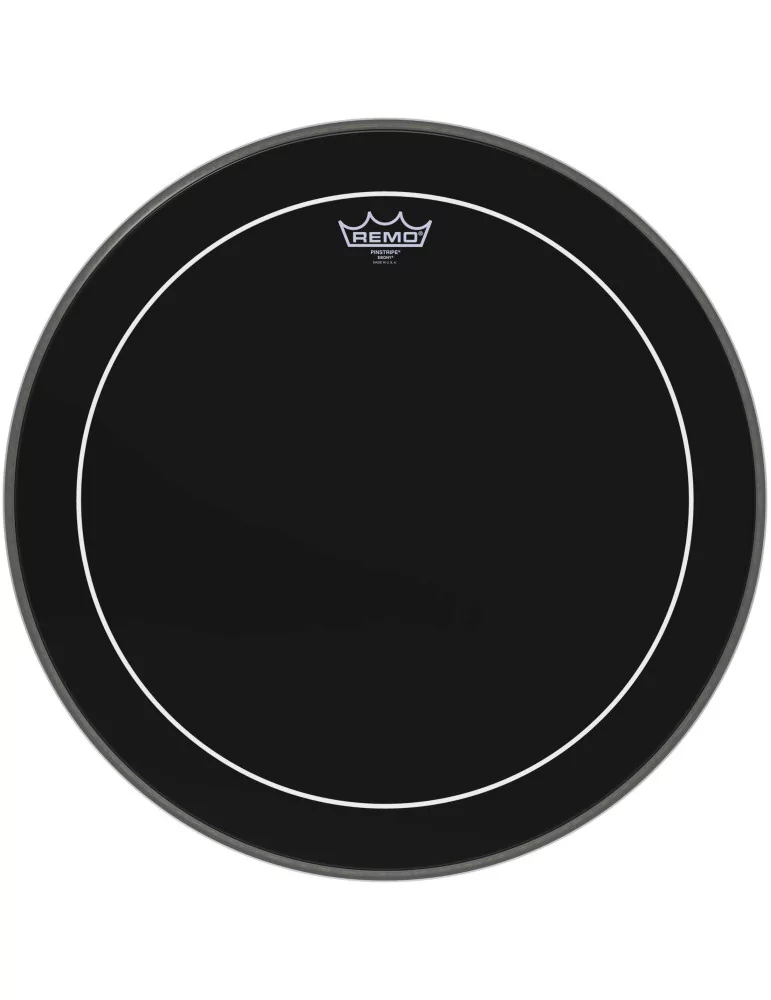  REMO ES-1620-PS Parche de 20 "con raya diplomática de ébano para bombo|MusicGoodDeal 