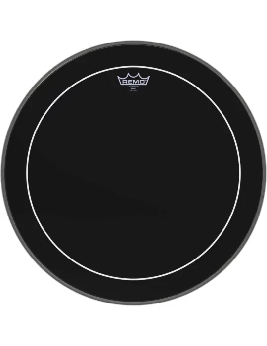  REMO ES-1620-PS Parche de 20 "con raya diplomática de ébano para bombo|MusicGoodDeal 
