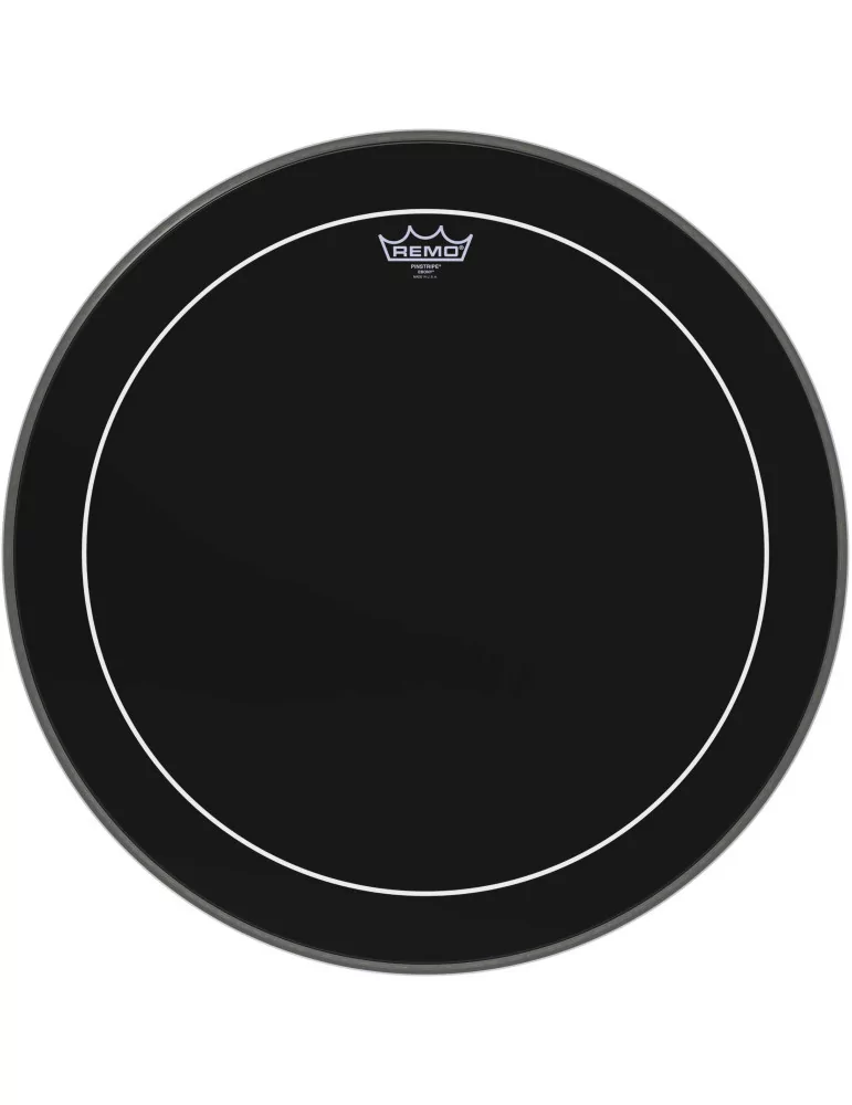  REMO ES-1622-PS Parche de ébano a rayas de 22 "para bombo|MusicGoodDeal 