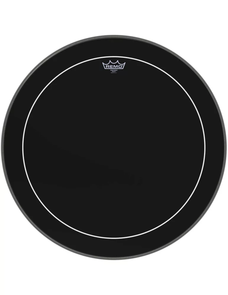  REMO ES-1624-PS Parche de ébano a rayas de 24 "para bombo|MusicGoodDeal 